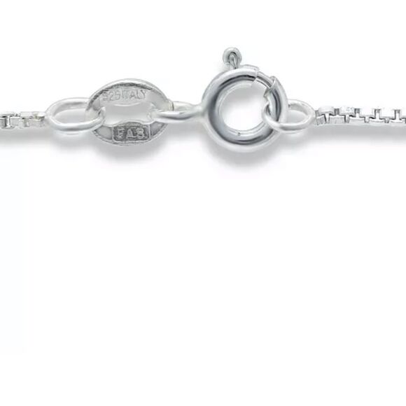 Giani Bernini Sterling Silver Chain Necklace 24” box chain - Picture 5 of 13